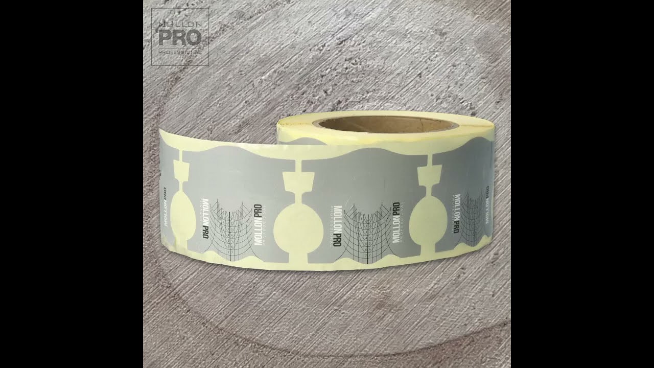 Profesjonalne szablony Mollon PRO do przedłużania paznokci / 500 sztuk - www.sklep.mollonpro.com