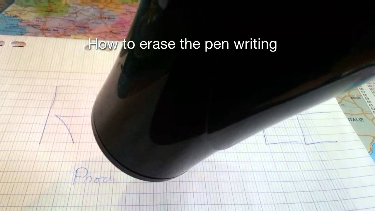 Effacer du stylo