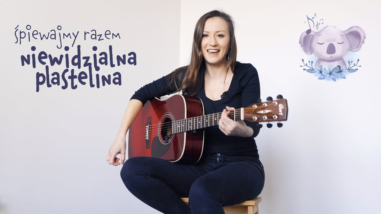 Koala Śpiewa – NIEWIDZIALNA PLASTELINA || Piosenki dla DZIECI || wersja do nauki