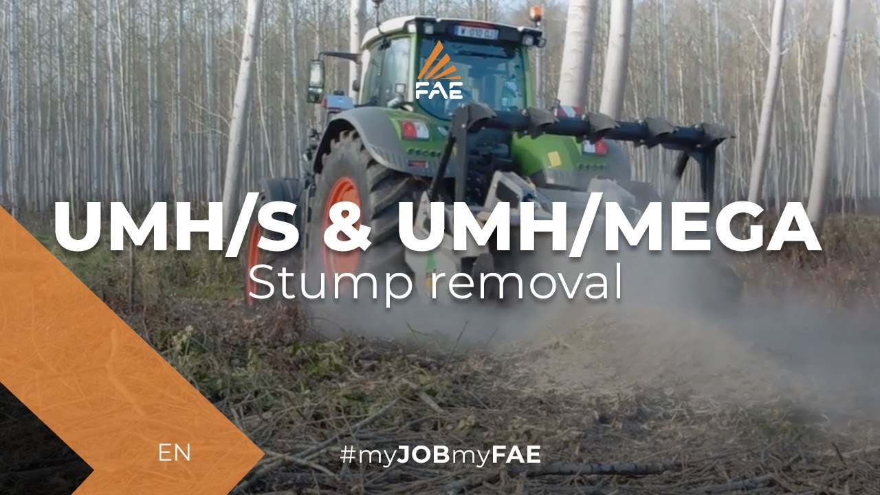 FAE UMH/S & UMH MEGA - Forestry mulchers for tractors