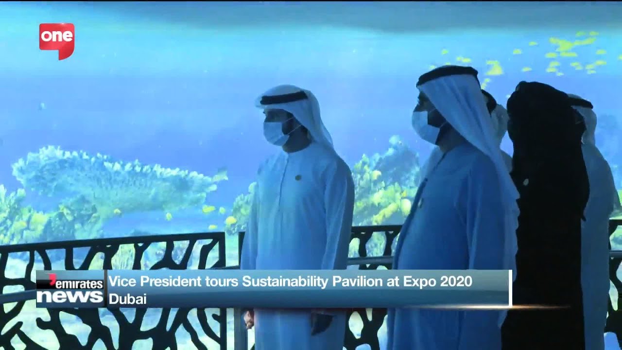 Vice President tours Sustainability Pavilion at Expo 2020 Dubai