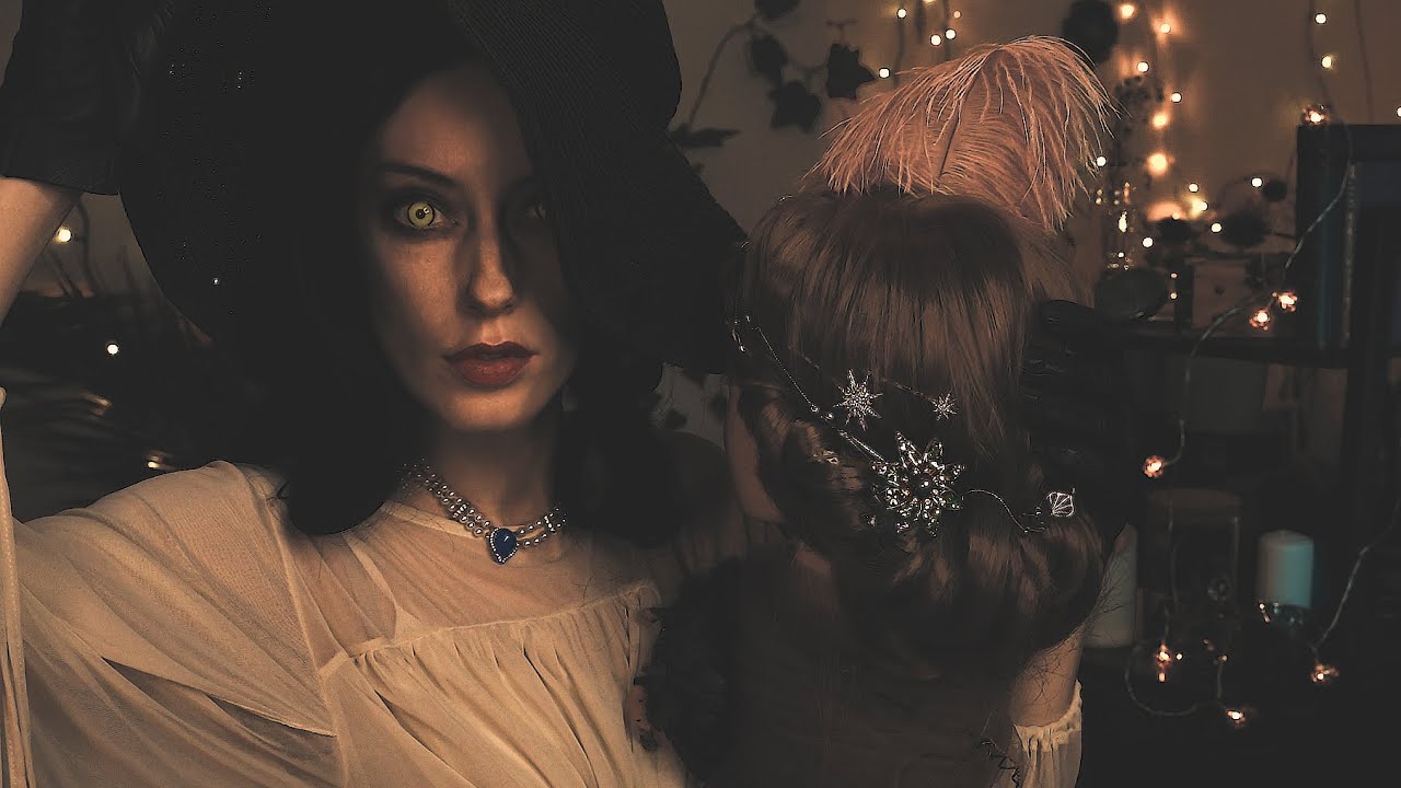 ASMR 🩸 Lady Dimitrescu Styles Your Hair & Cares For YOU 🦇 (Meeting The Family!) Personal Attention