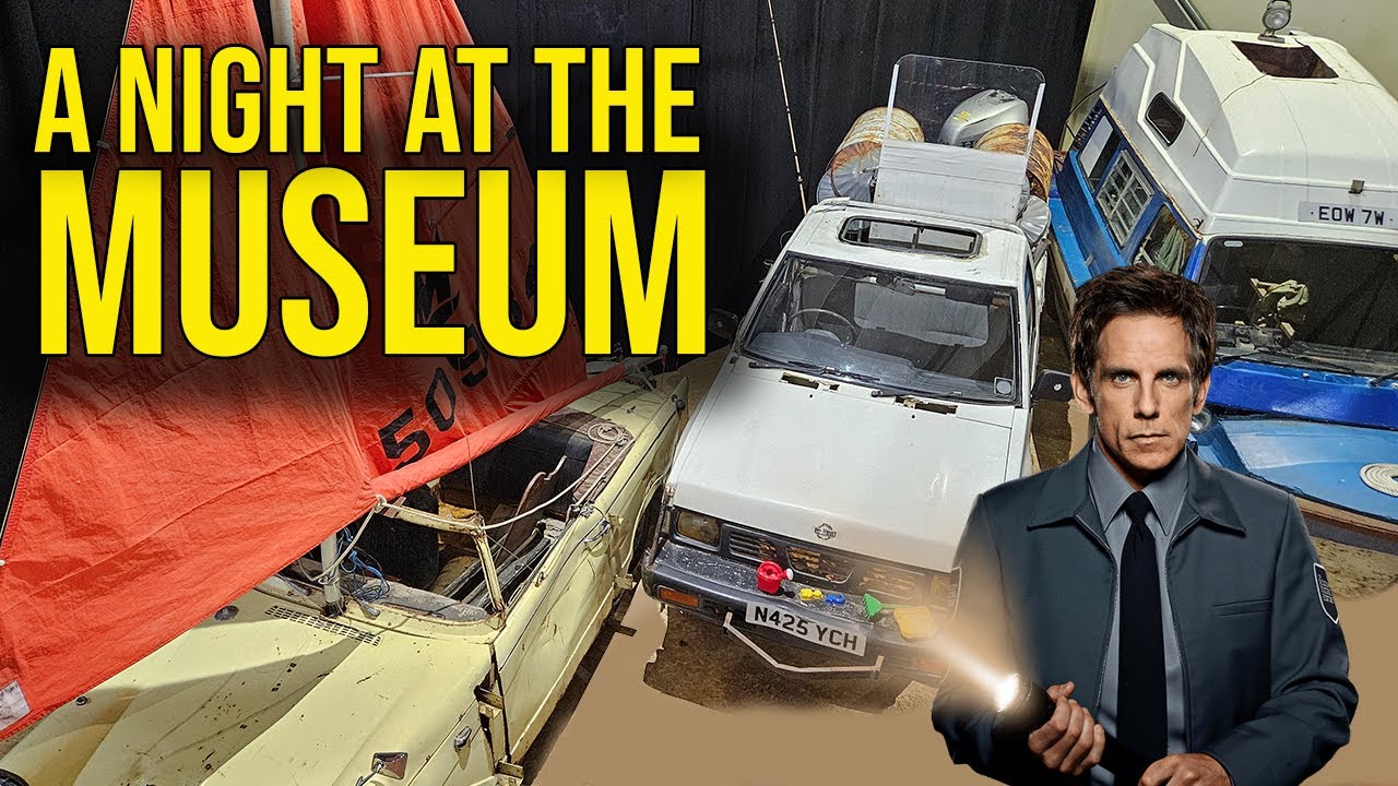 WE SPENT A NIGHT AT THE MUSEUM BUT WHAT DID WE FIND?