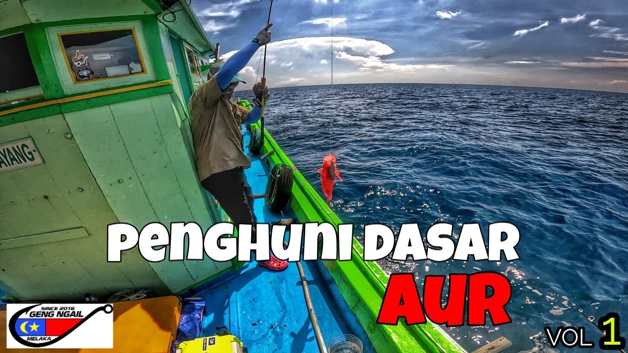 Ketuk- Ketuk Bottom Drift dan Apollo Di Perairan Aur - Boat Tuna Biru Dayang - Geng Ngail Melaka V1
