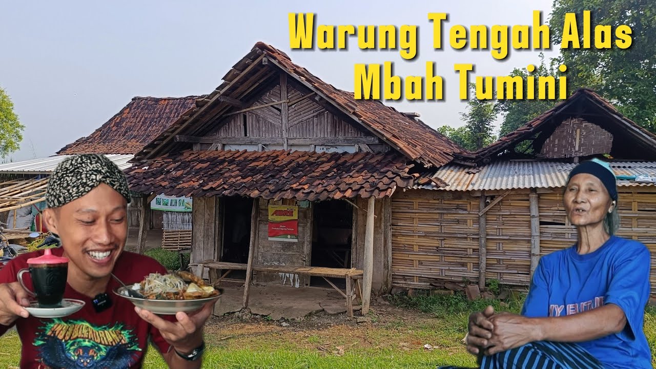 Warung tengah alas, satu-satunya tidak punya tetangga! 10 ribu komplit pakai telur dan kopi!