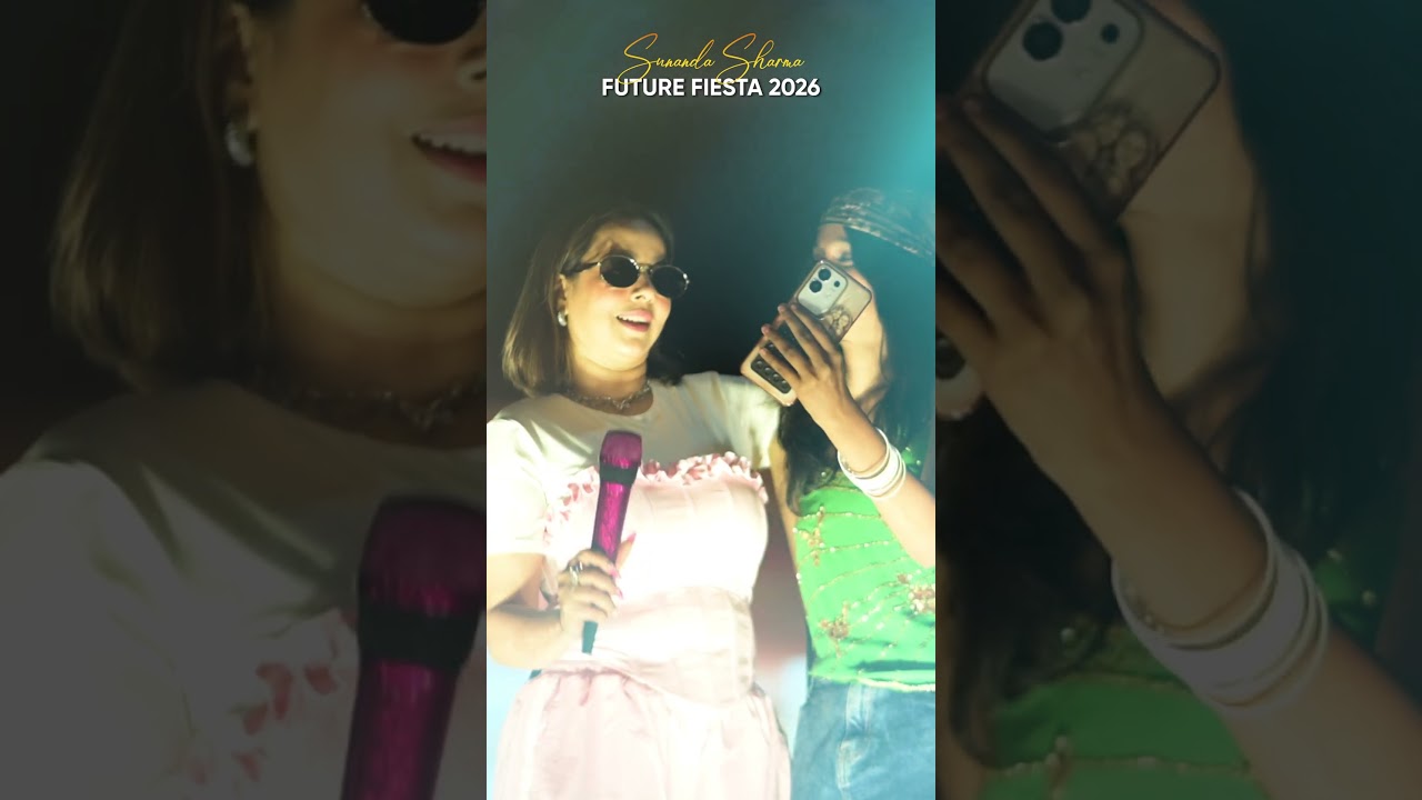 Future Fiesta | Sunanda Sharma Live Event at Future University Bareilly |