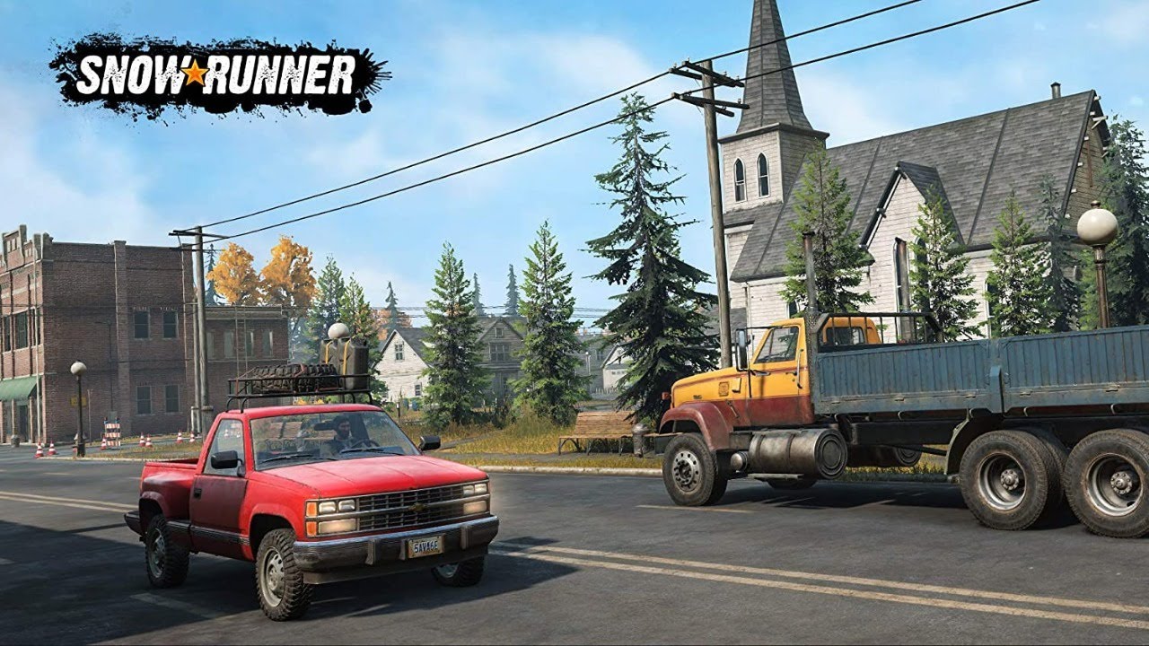 SNOWRUNNER Gameplay Walkthrough Part 1 - FIRST GARAGE