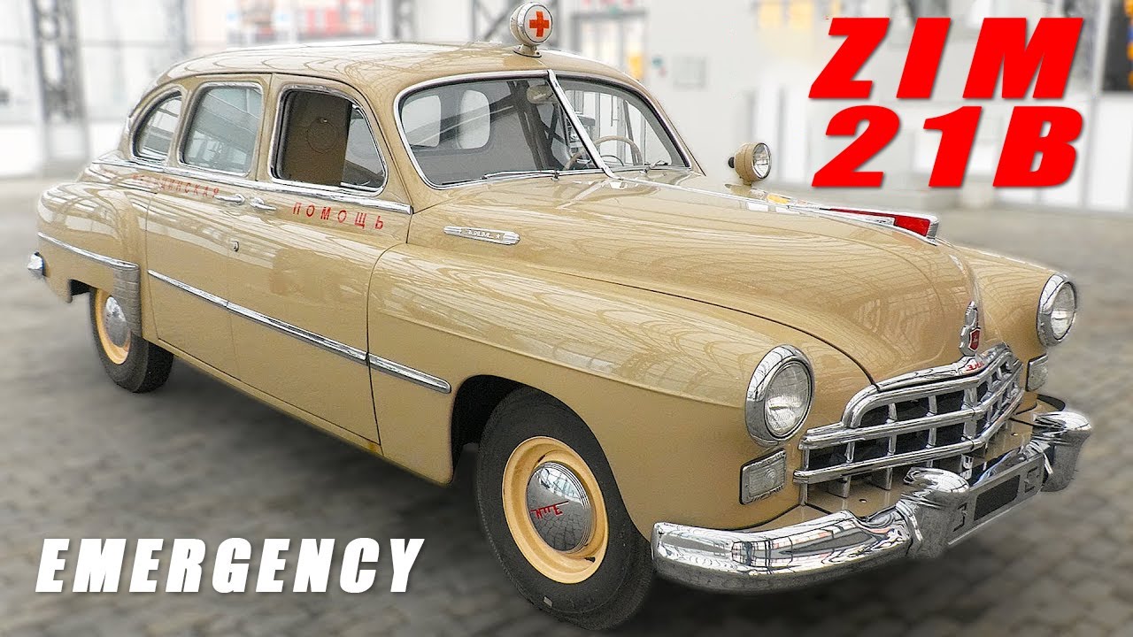 THE RAREST ZIM 12B AMBULANCE VEHICLE