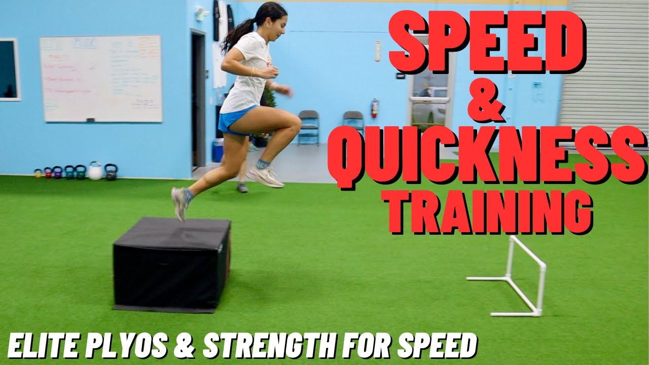 Speed Training For Elite Quickness | Speed And Quickness Plyometrics