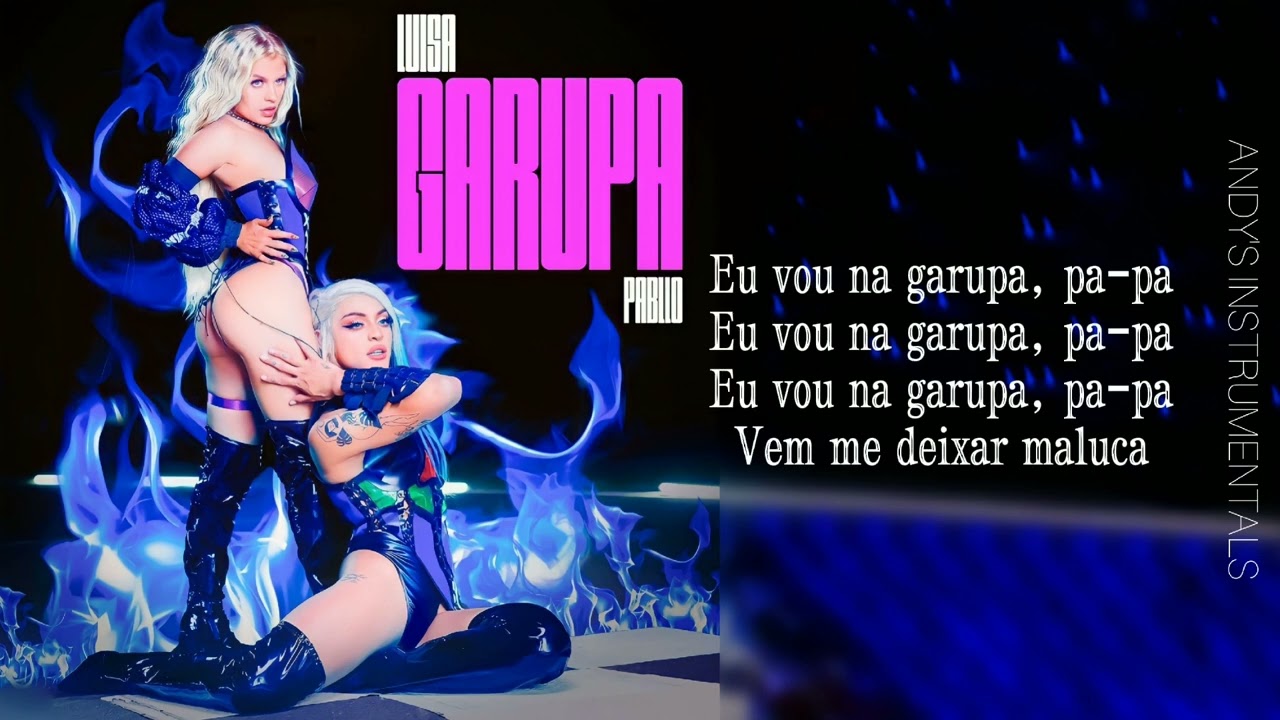 Luísa Sonza, Pabllo Vittar - Garupa [Karaoke / Instrumental] + Backing Vocals