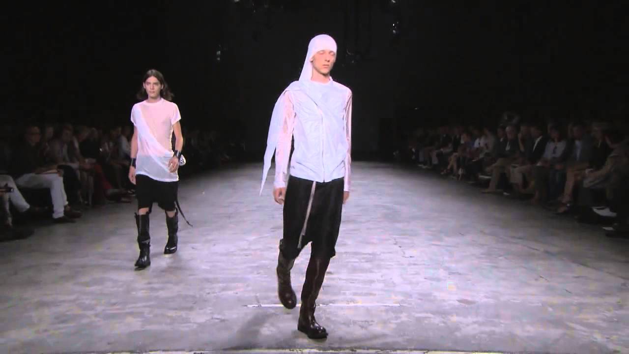 RICK OWENS ' ANTHEM ' SPRING / SUMMER 2011 MENS