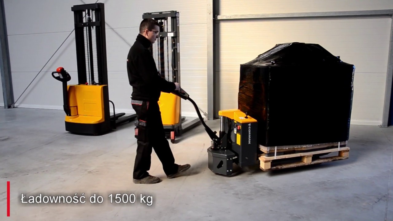Elektryczny w&oacute;zek paletowy Q15 II CORMAK | Electric Pallet Jack | Elektrischer Palettenheber