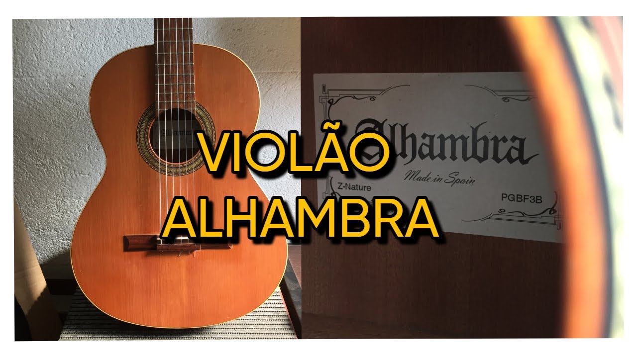 VIOLÃO ALHAMBRA Z - NATURE