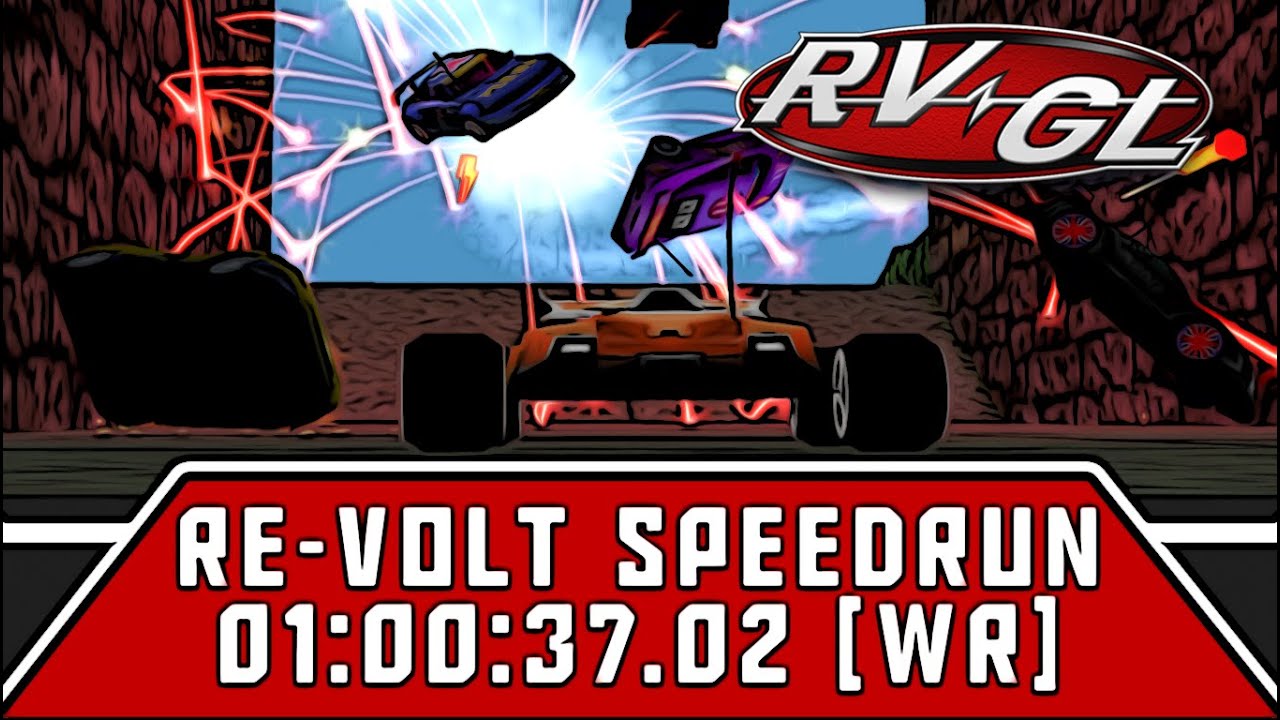 Re-Volt | Speedrun - All cups (Arcade, With Pickups) - 01:00:37.02