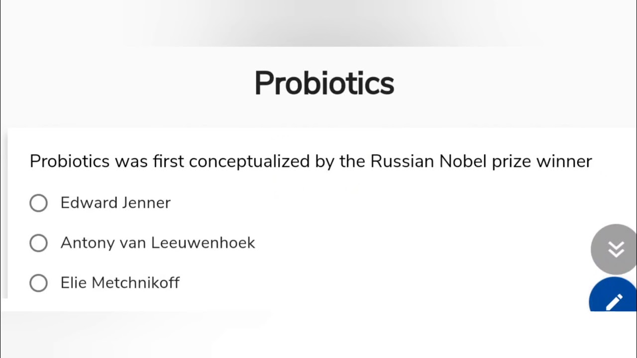 Important Probiotics MCQs | ICMR JRF | ICAR NET | DBT JRF | CSIR NET | Important MCQ of Microbiology