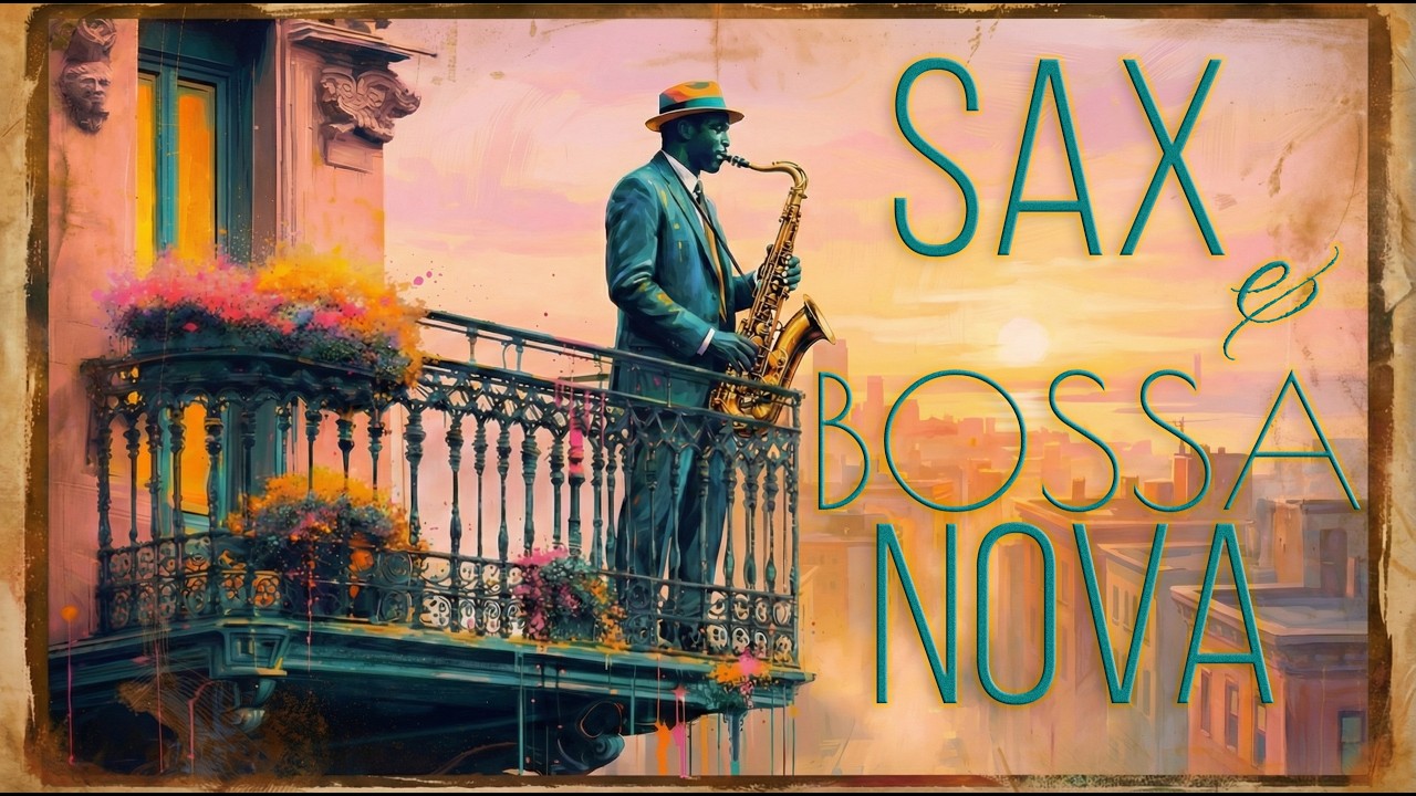 Saxophone & Bossa Nova | 3 Hours of Instrumental Jazz for a Calm Romance and Late-Night Vibes