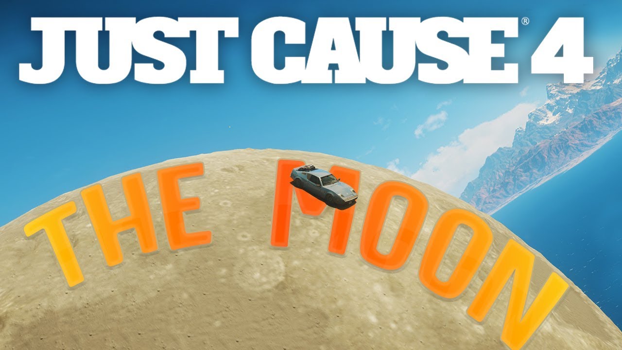 A Super Secret Moon Suspended Inside A Mountain!?  - Easter Eggs & Challenges - Just Cause 4