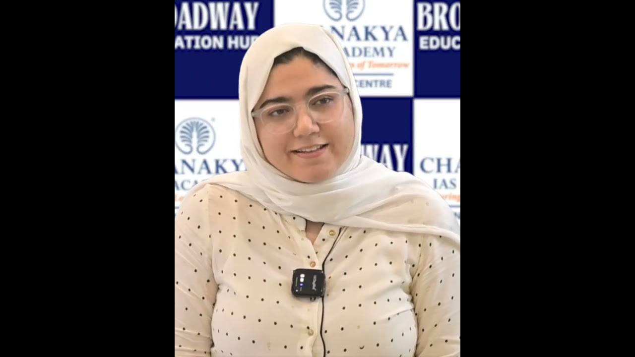 Mock interview of Anqa Binti Irshad (Rank 33) JKAS 2023