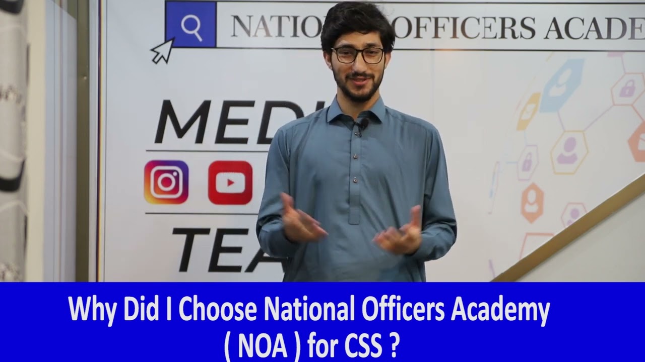 Why Did You Choose NOA | Aspirant From Lower Dir KP  | National Officers Academy