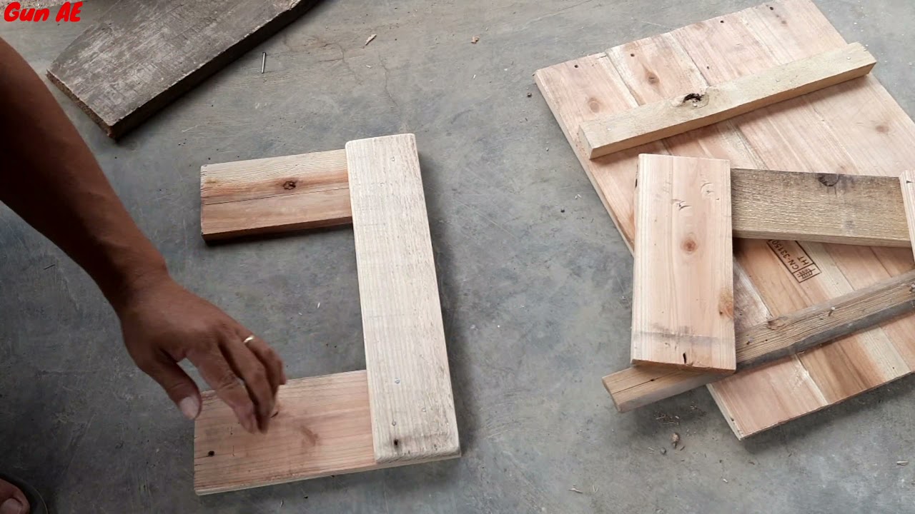 membuat meja belajar atau lesehan dari kayu