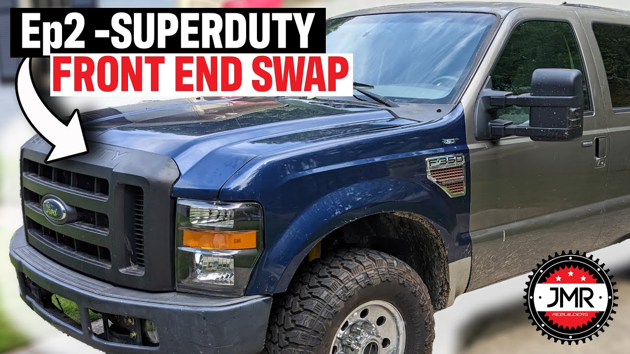 Ep2 SUPER DUTY Front End Swap on our Excursion! Completed