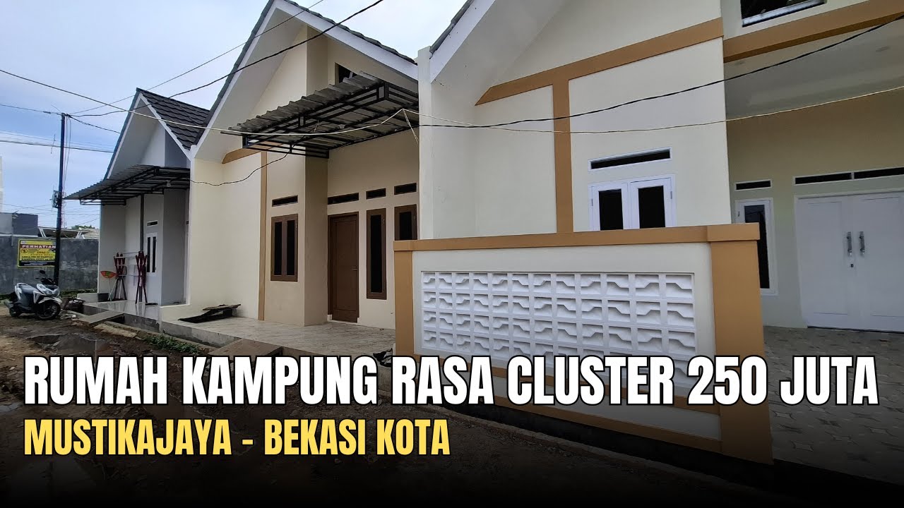 Rumah Kampung Dijual 250 Juta di Bekasi Kota Desain Minimalis
