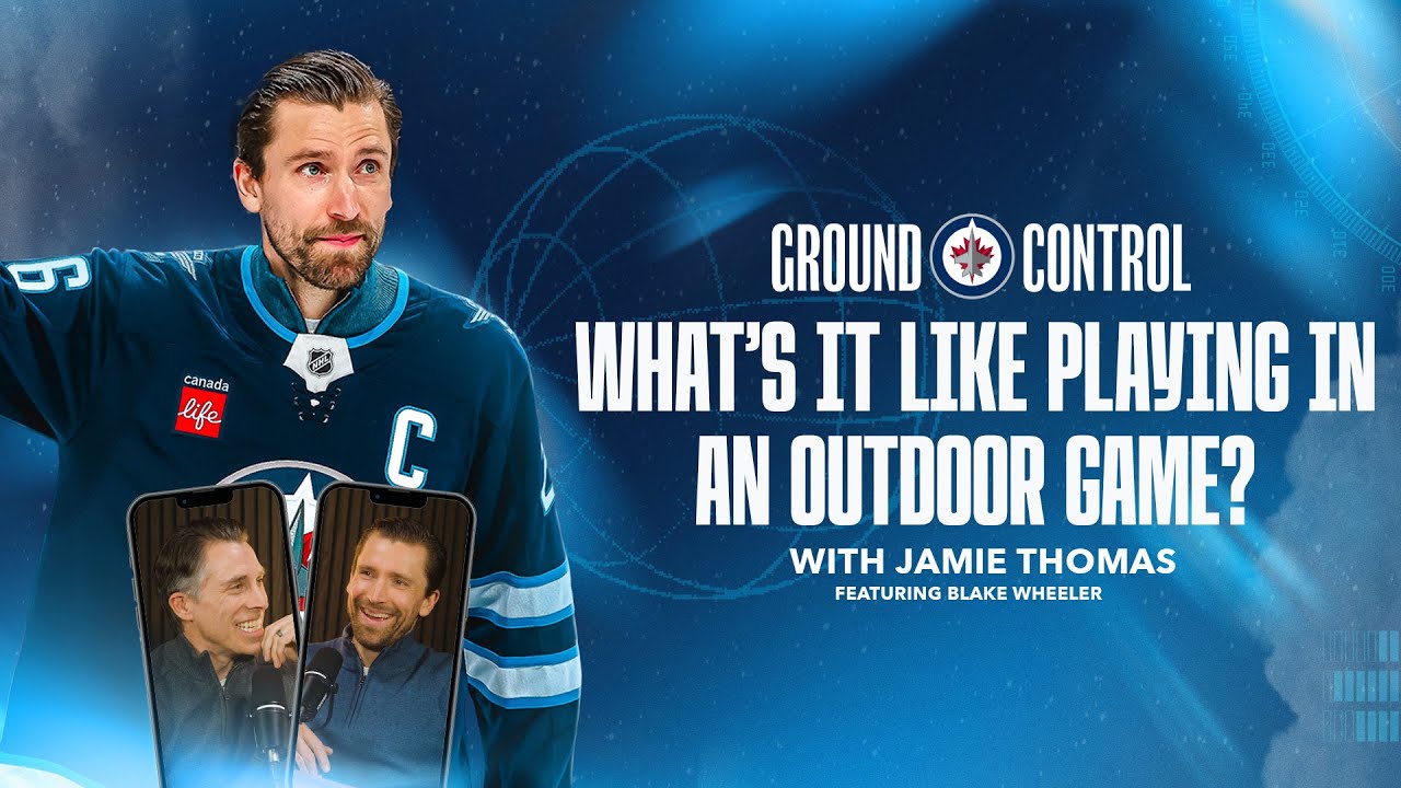 What's it like playing in an outdoor game with Blake Wheeler? | GROUND CONTROL PODCAST
