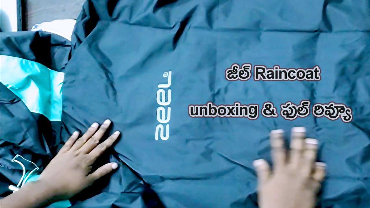 Best Raincoat Review and Unboxing|Zeel branding||in Telugu||