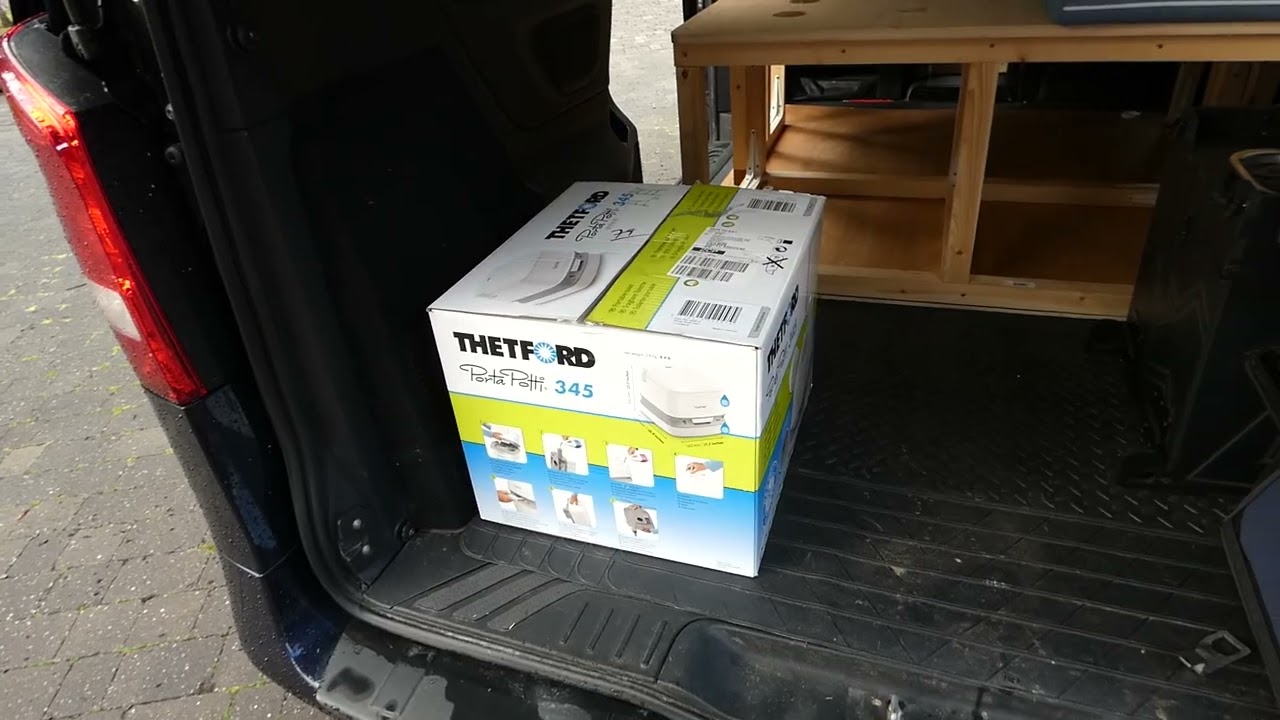 Mercedes Vito W447 Camper Van Conversion Step 4: Installing The Gas Stove, Electric Hook Up & Toilet