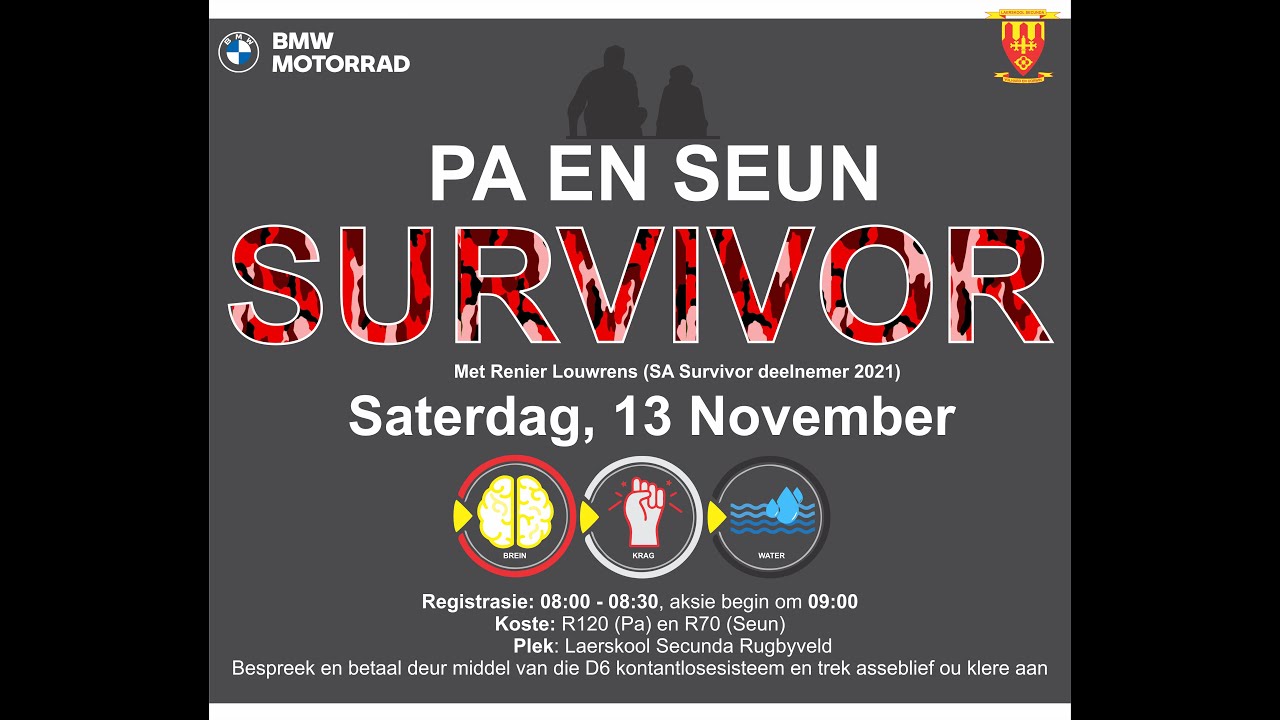 Laerskool Secunda/BMW Motorrad Secunda  Pa en Seun Survivor 2021