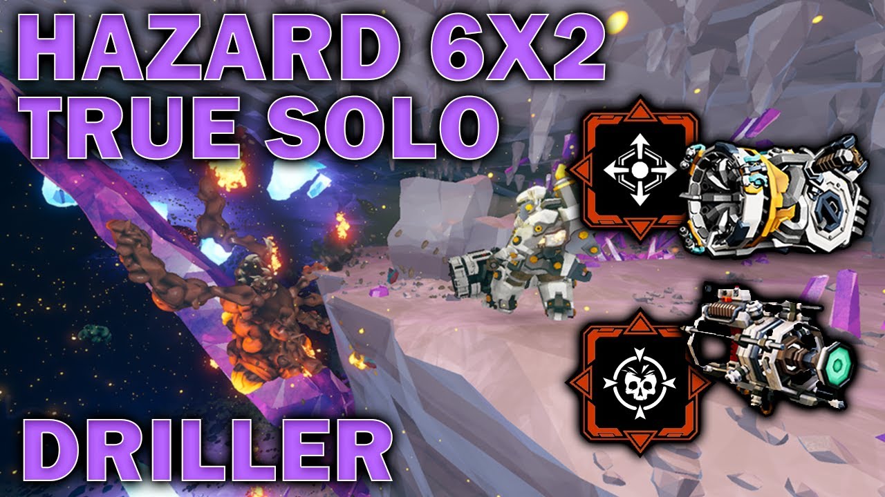 DRG: Hazard 6x2 True Solo MINING Driller | 