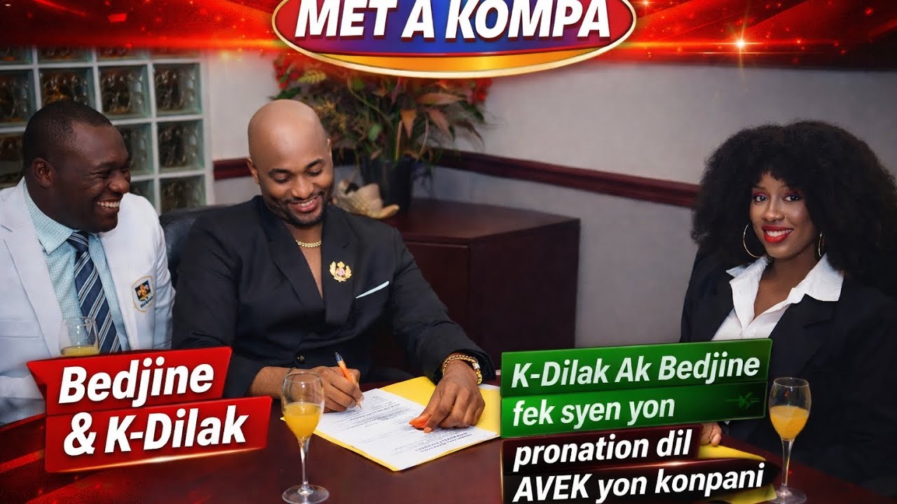 Gwo Viktwa! Bedjine & K-Dilak Siynen Kontra Pou Reprezante Yon Konpayi