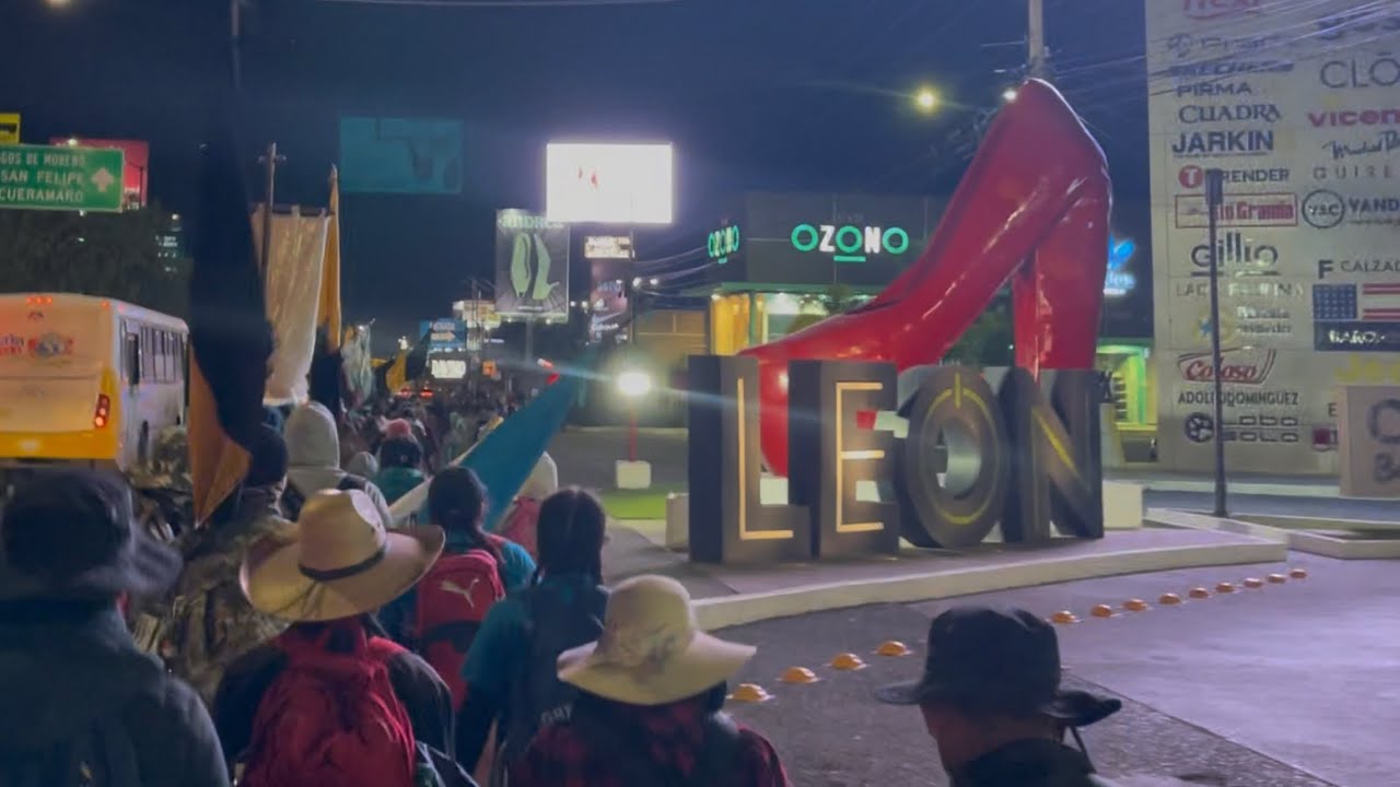 Parte #2 peregrinando Sanjuan De Los Lagos , Irapuato Silao Leon