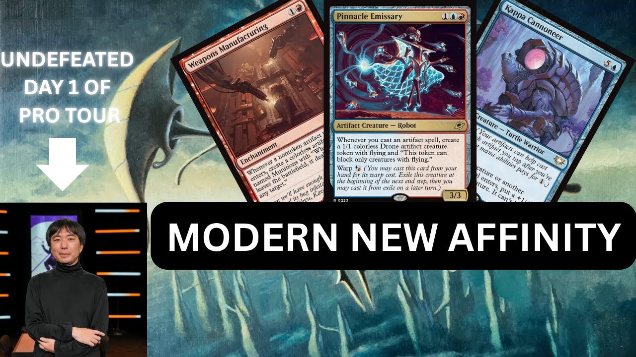 Undefeated Day 1 of the PT! Modern Blue Red Affinity