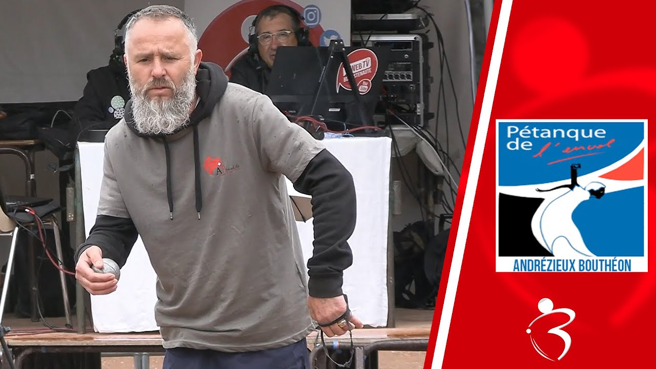 Demi-finale PERROT vs ANDRIANTSEHENO : National à pétanque d'Andrézieux-Bouthéon 2024