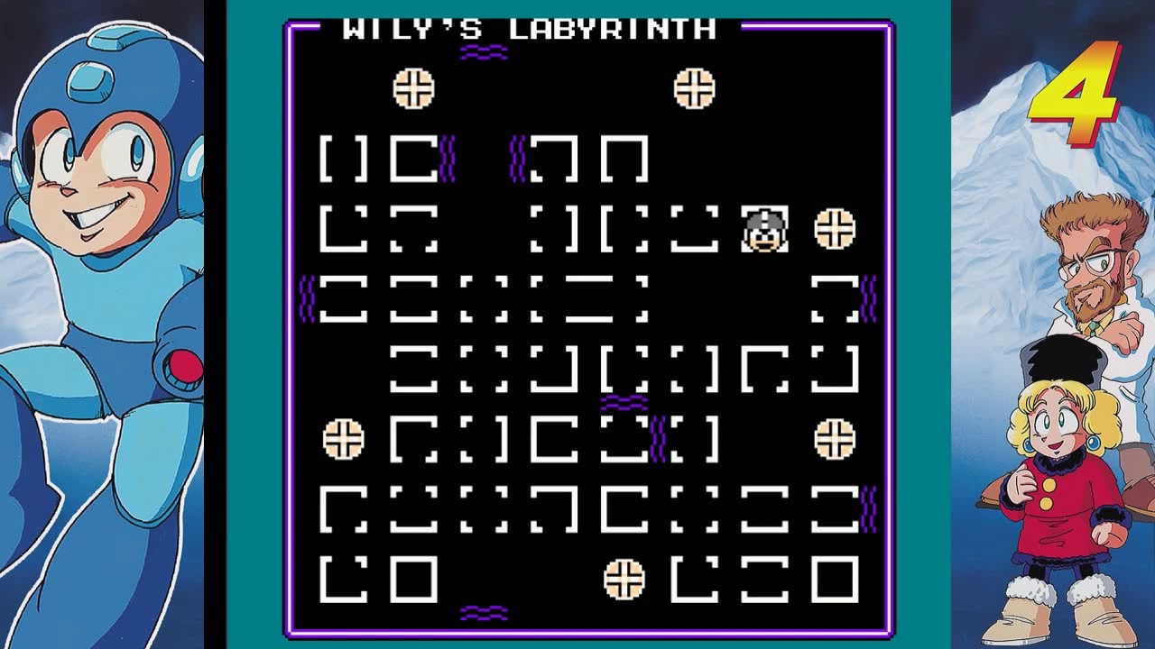Rockman 4: Minus Infinity - Wily's Fortress Stage 3