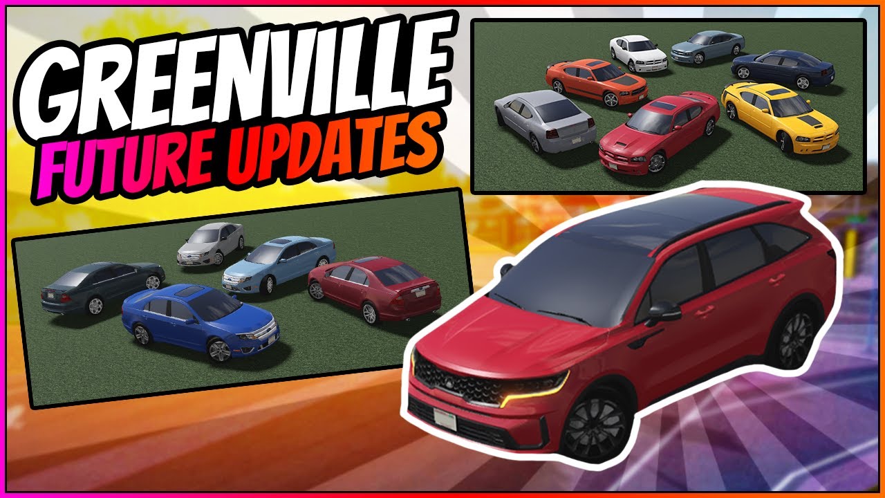 NEW KIA SORENTO?! - DODGE CHARGER?! - Greenville Future Updates - Greenville Wisconsin Roblox - GV4