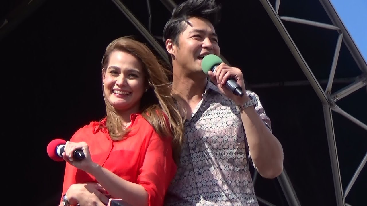 More of Bea Alonzo and Zanjoe Marudo at the 'Barrio Fiesta Sa London 2015' (Original Footage)