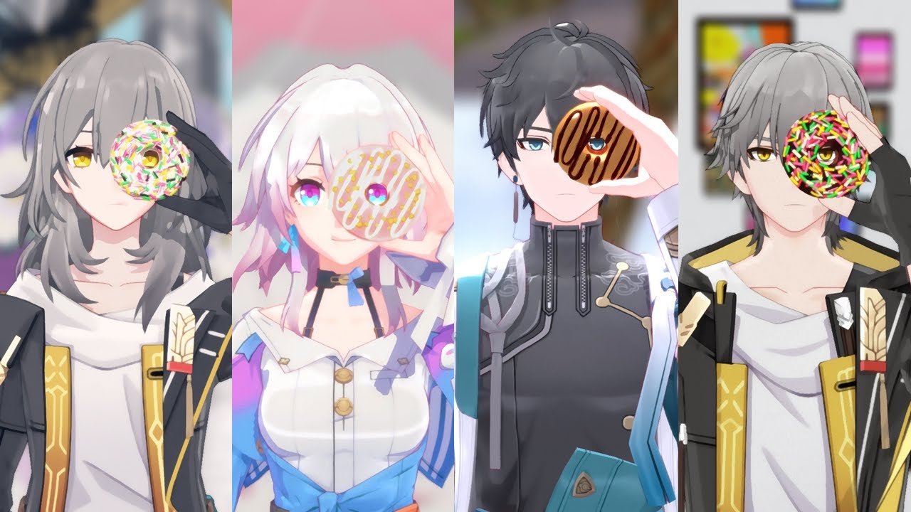 【崩壊：スターレイル MMD／Honkai：Star Rail MMD】ドーナツホール【星／穹／三月なのか／丹恒】（概要欄に追記あり）