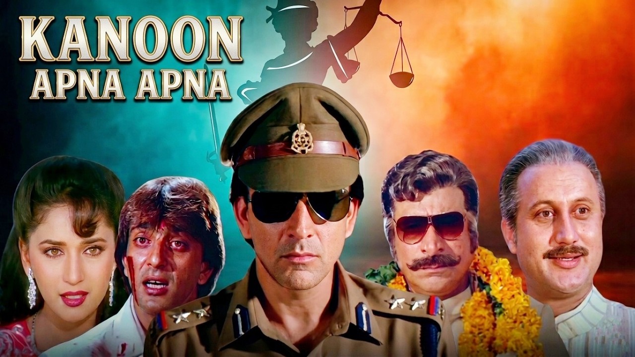 Kanoon Apna Apna Hindi Full Movie | Sanjay Dutt | Madhuri Dixit | Dilip Kumar & Nutan