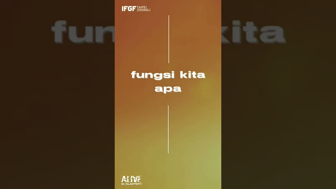 Diperlengkapi, Diselamatkan, dan Diutus #ekklesia #sermon