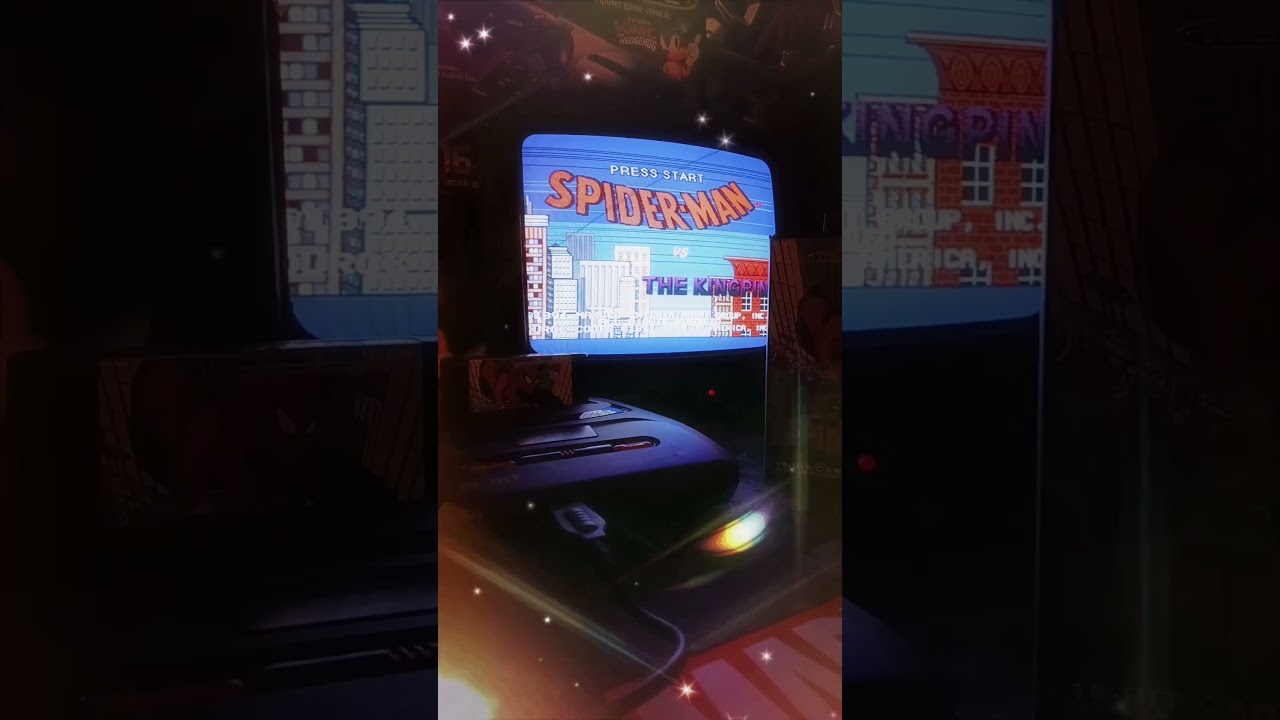 spiderman sega megadrive #spiderman #sega #megadrive #jeuvideo #marvel #games