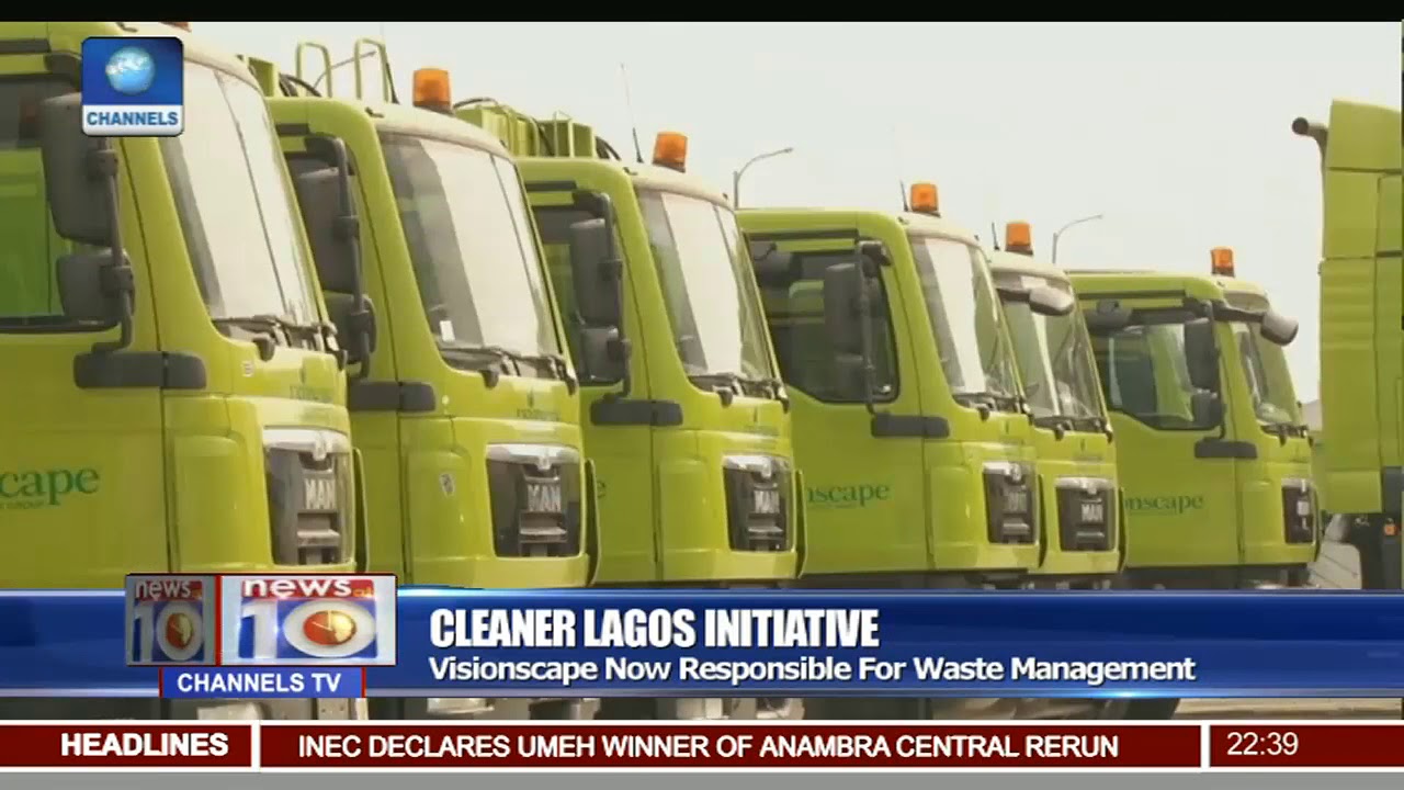 Cleaner Lagos Initiative: Visionscape Now Responsible For Waste Management