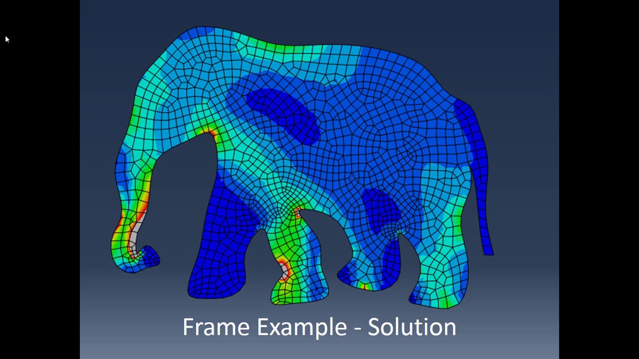 FEA 18:  Frame Element Example, part 2