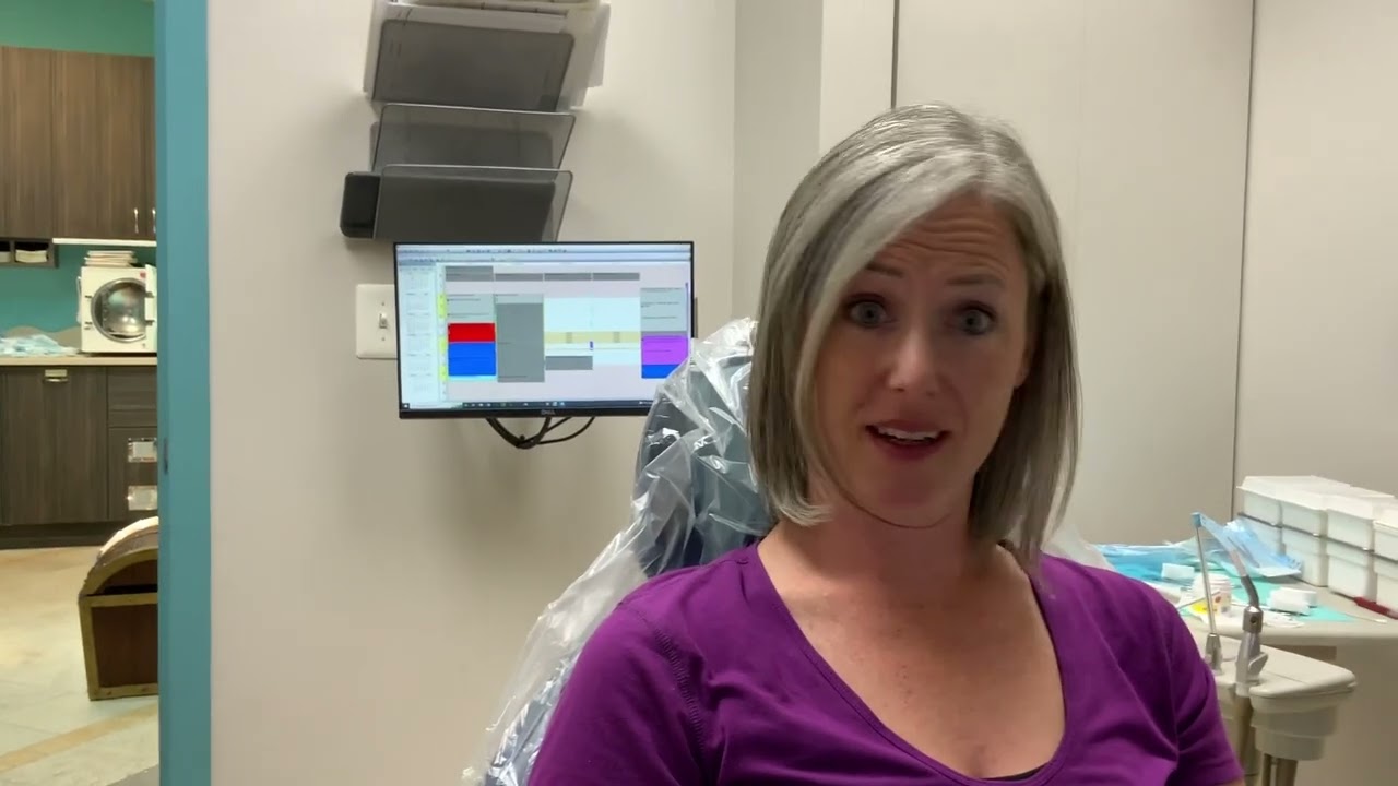 Patient has just had a tongue tie release, upper lip tie, and lower lower lip tie. WOW!