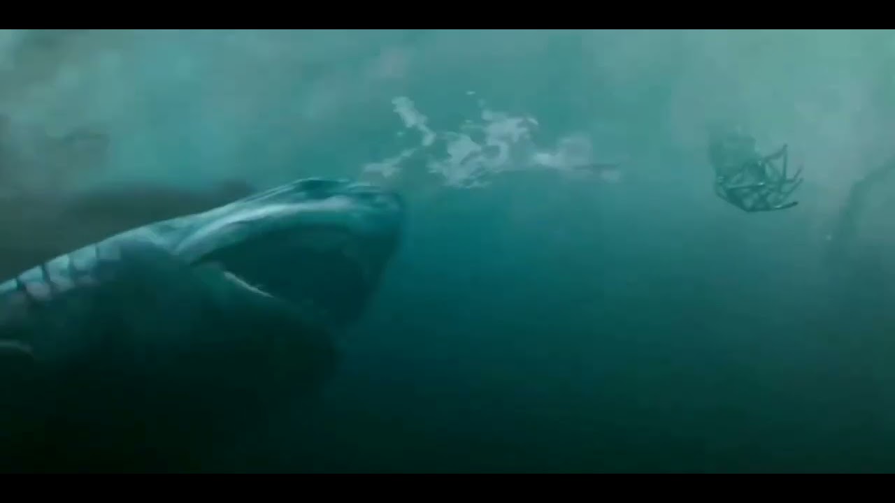 The black demon - Megalodon screen time