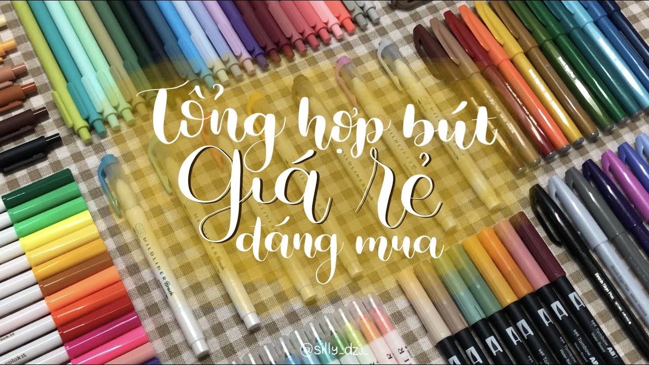 Di dùng bút gì để takenotes và làm bullet journal? My favorite pens of 2020 | (Phụ đề Tiếng Việt)