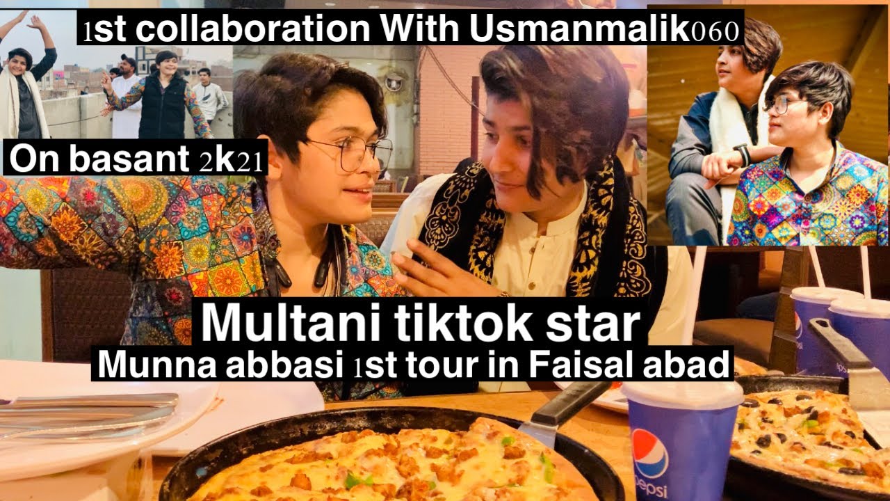 Frist collaboration With Multani tiktok Star || Munnaabbasi || usmanmalik060 || vlog no 14