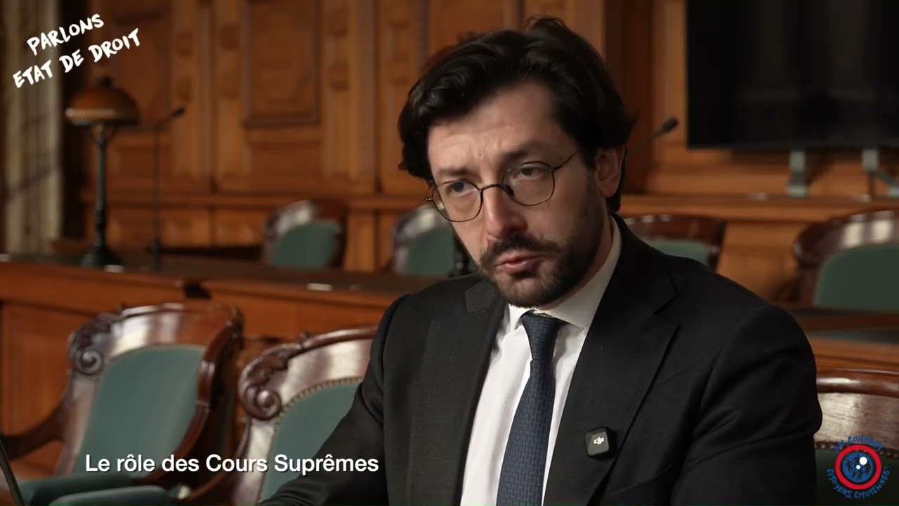 12. Jean-Baptiste Crabières, secrétaire gén. adjoint, Cour de cassation : Le rôle des Cours Suprêmes