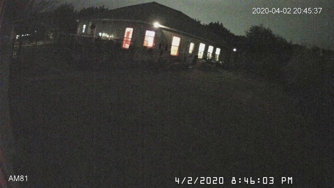 ColorVu supplemental light off axis test. (Amcrest view)